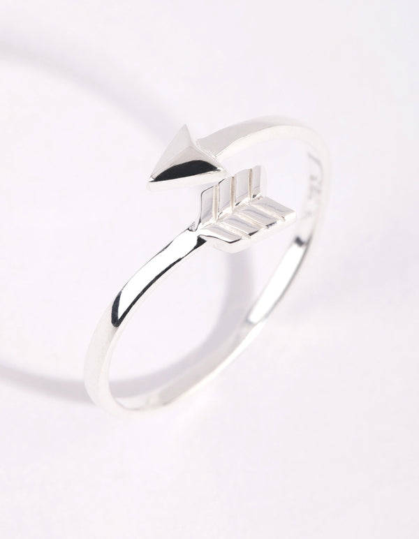 Sterling Silver Arrow Ring