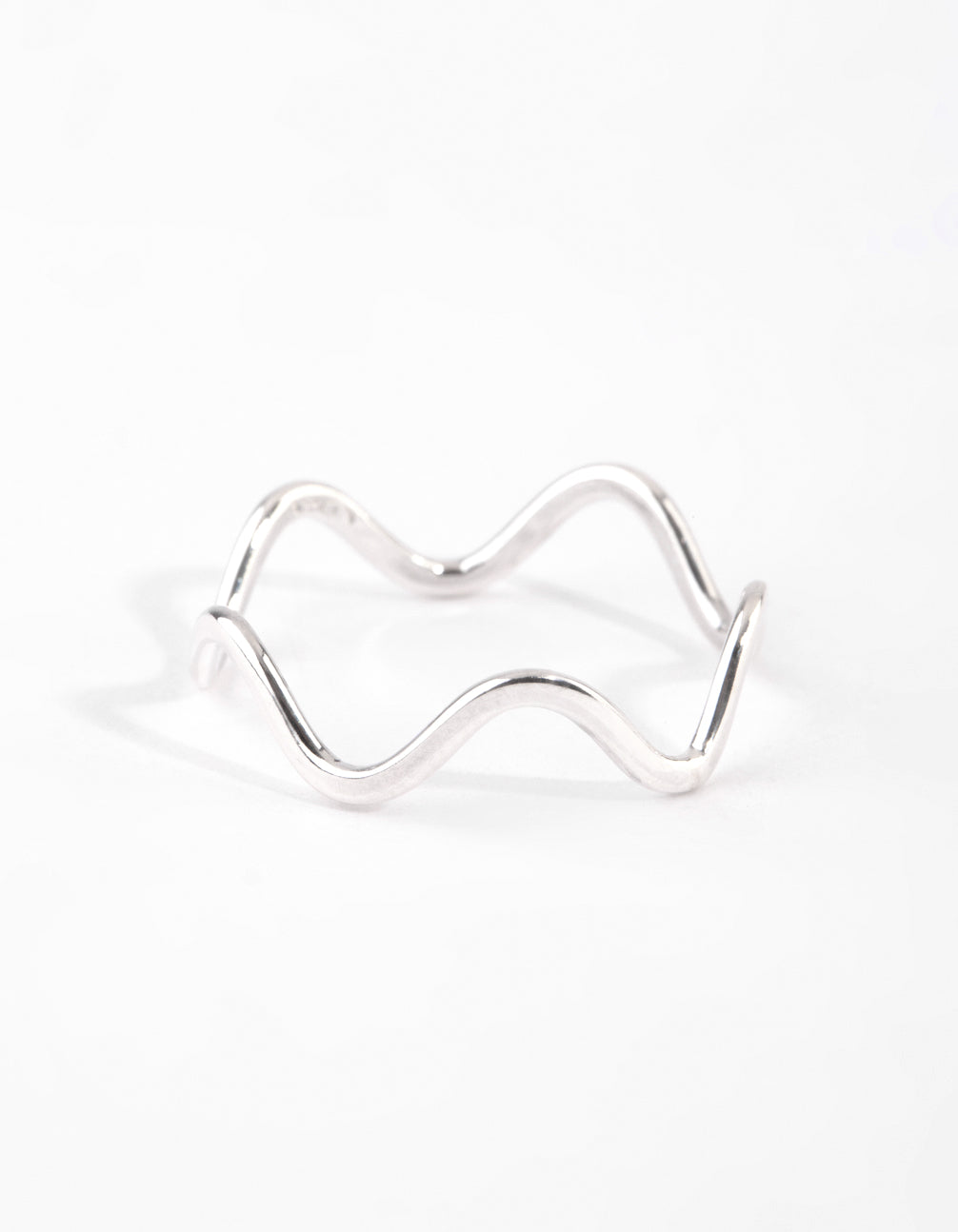 Sterling Silver Squiggle Ring