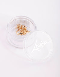 Gold Magnetic Necklace Extender - link has visual effect only