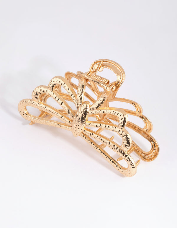 Gold Butterfly Claw