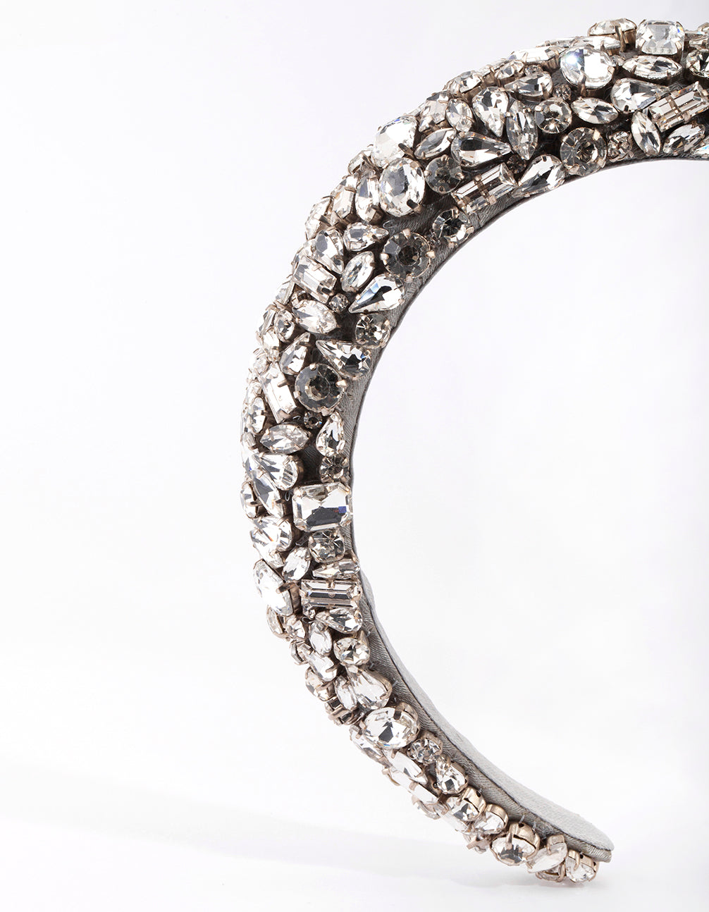Stone Detail Padded Alice Band
