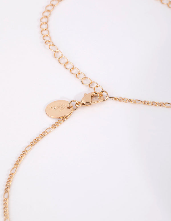 Gold Figaro Waist Chain