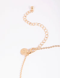 Gold Circle Choker - link has visual effect only