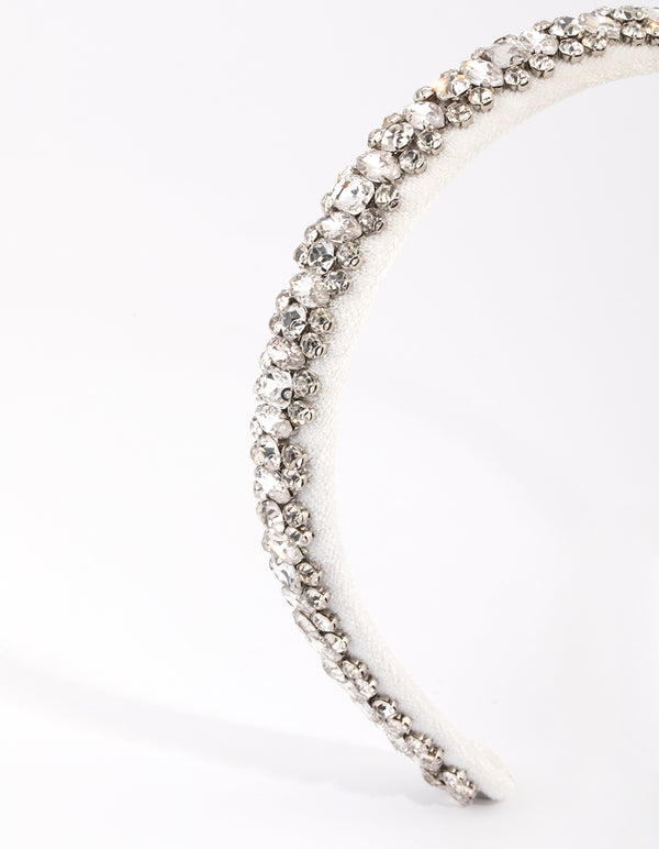 Mixed Crystal Detail Alice Band