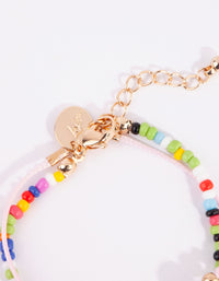 Kids Best Friend Rainbow Bracelet 4-Pack - link has visual effect only