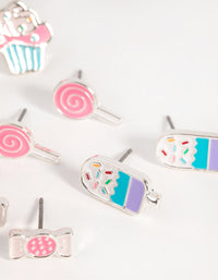 Kids Sweets Stud Earring 5-Pack - link has visual effect only