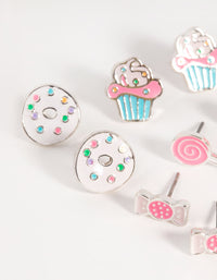 Kids Sweets Stud Earring 5-Pack - link has visual effect only