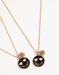 Kids Mood Best Friend Necklace Set - link has visual effect only