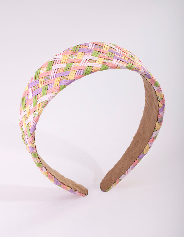 Multicoloured Hatch Headband