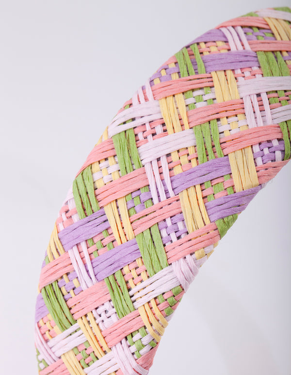 Multicoloured Hatch Headband
