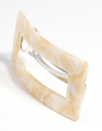 Marble Rectangular Clip - link has visual effect only