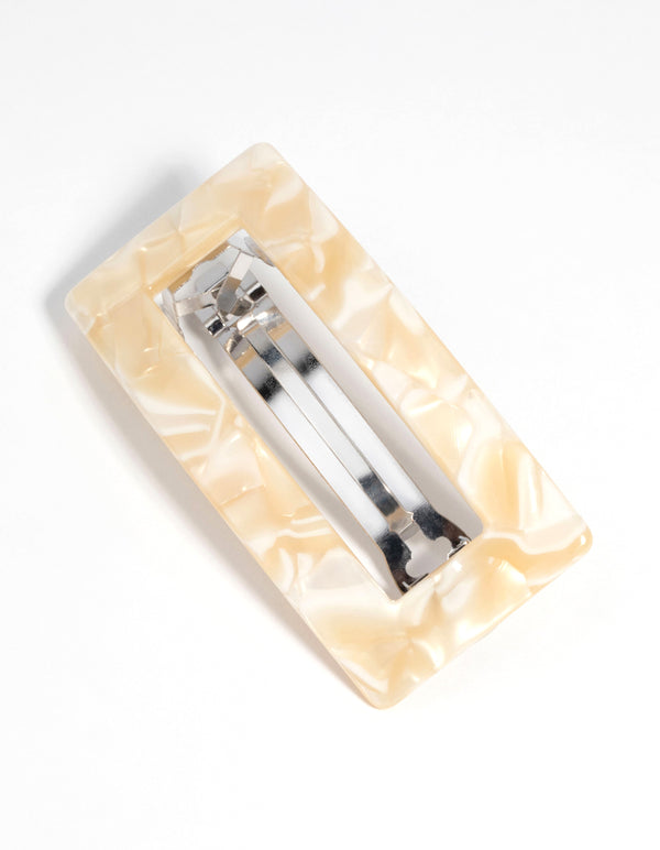 Marble Rectangular Clip