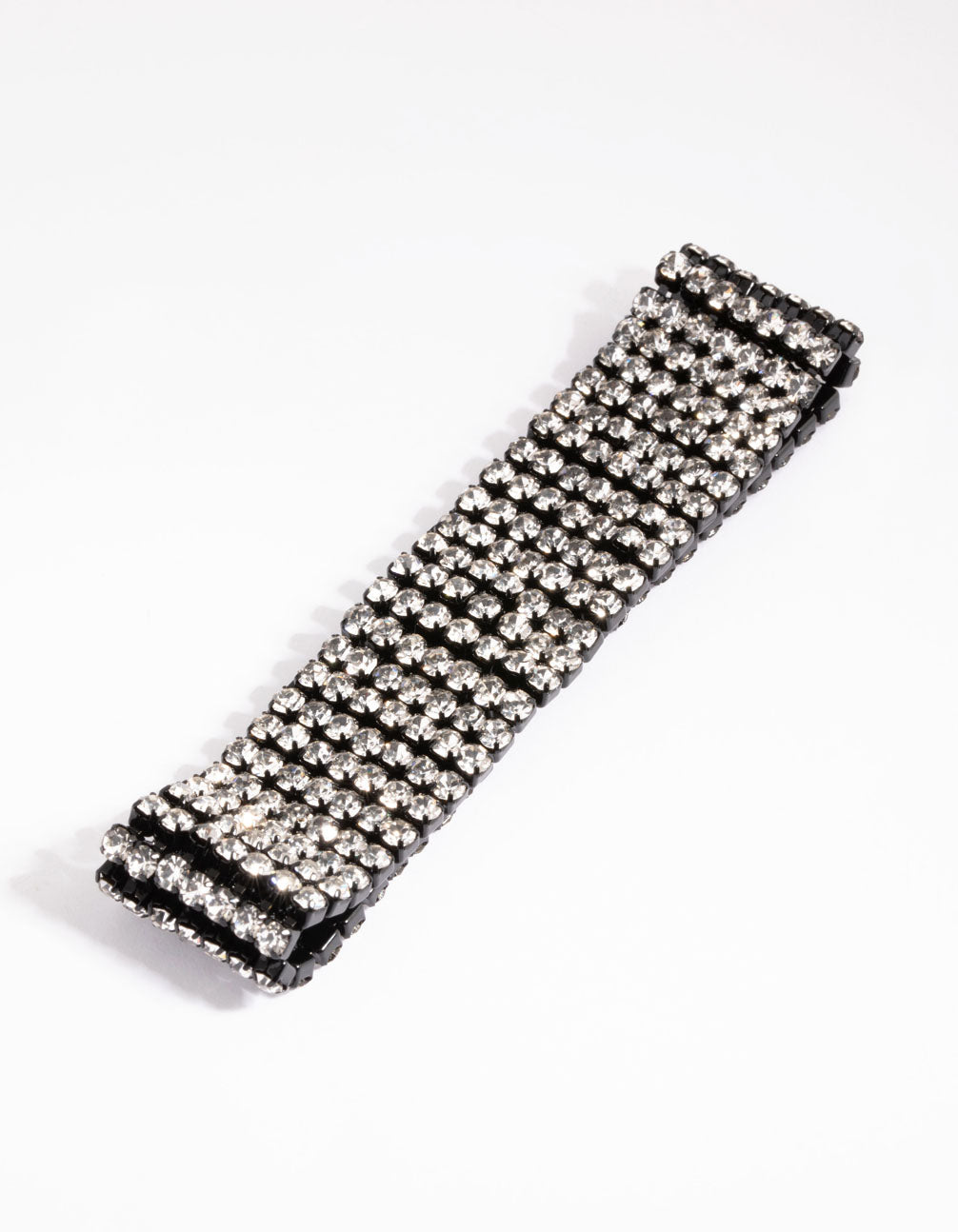 Matte Black Diamante Bracelet