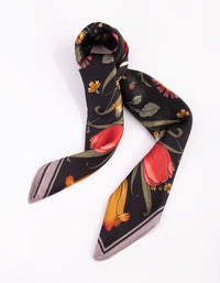Floral Print Bandana Hair Scarf - link has visual effect only