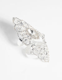 Silver Hinge Ring - link has visual effect only