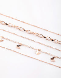 Rose Gold Butterfly Choker - link has visual effect only