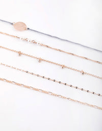 Rose Gold Cord Choker - link has visual effect only