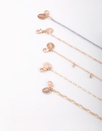 Rose Gold Cord Choker - link has visual effect only