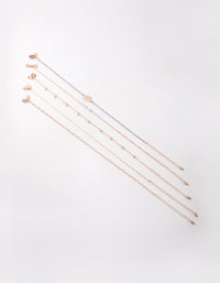 Rose Gold Cord Choker - link has visual effect only