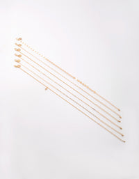 Gold Cross Choker - link has visual effect only
