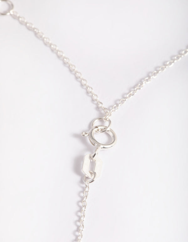 Sterling Silver Vintage Cross Necklace