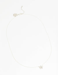 Silver Butterfly Necklace - link has visual effect only