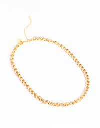 Gold Plated Chain Necklace - link has visual effect only