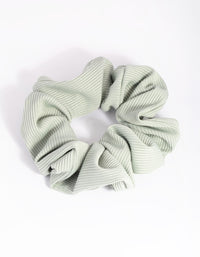 Sage Ribbed Scrunchie - link has visual effect only