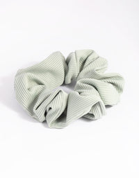 Sage Ribbed Scrunchie - link has visual effect only