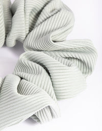 Sage Ribbed Scrunchie - link has visual effect only
