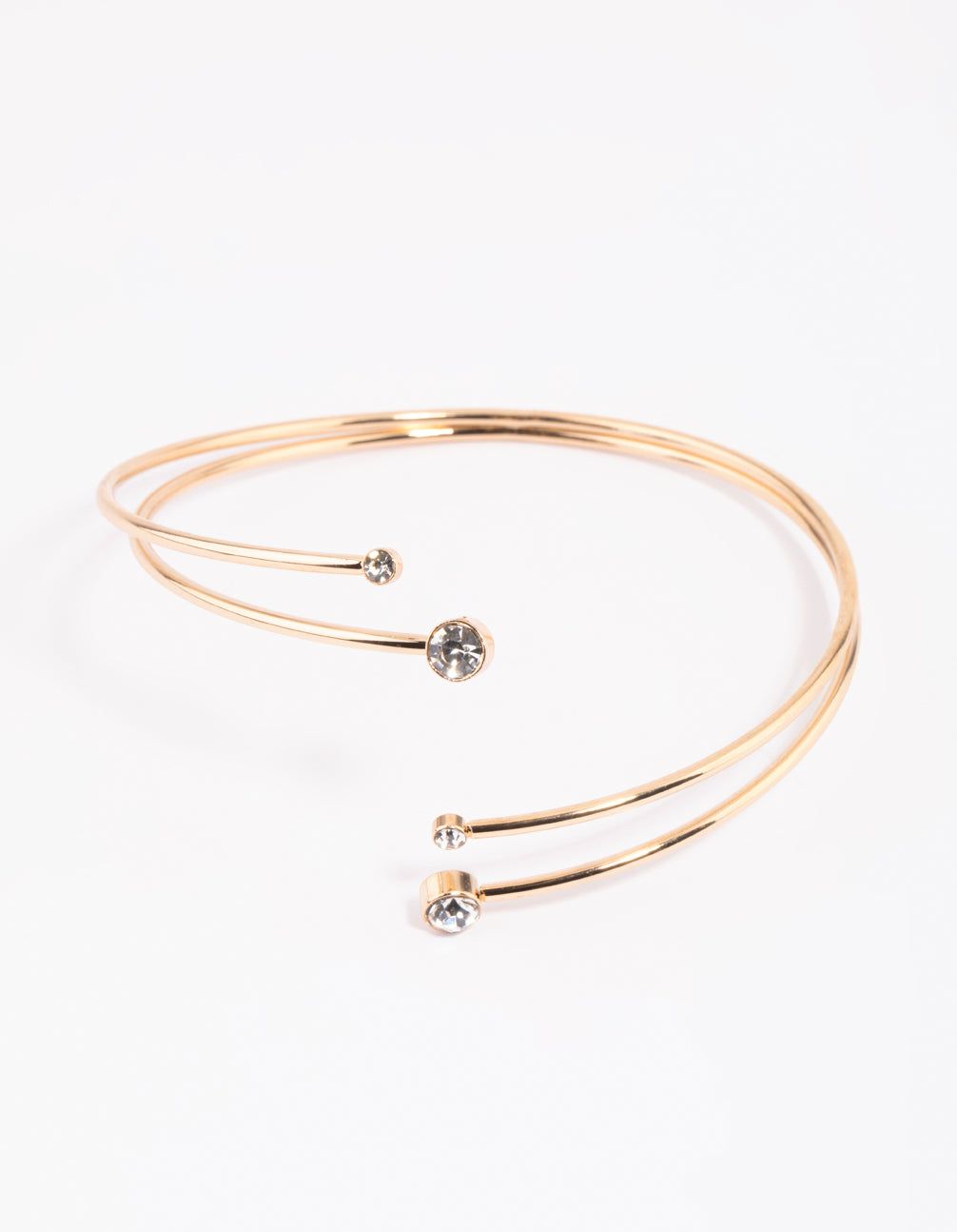 Rainbow Diamante Arm Cuff