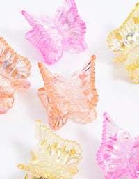 Bright Butterfly Mini Claw Clip 6-Pack - link has visual effect only
