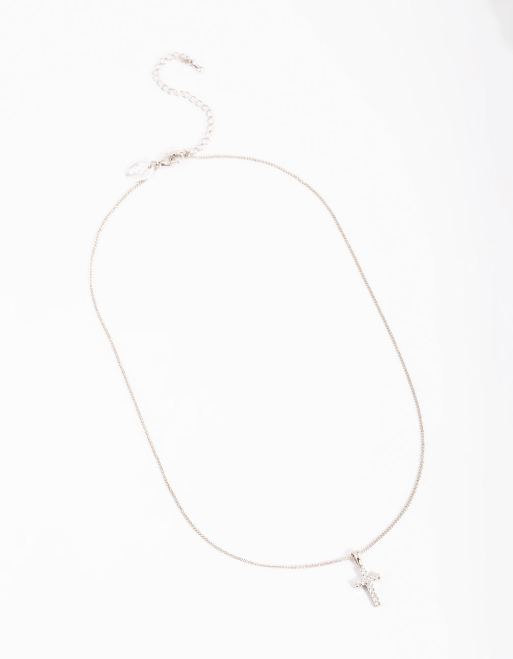 Silver Cross Necklace