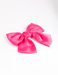 Pink Bow Clip - link has visual effect only