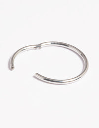 Platinum Plated Titanium Clicker Ring - link has visual effect only