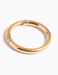 Gold Plated Titanium Clicker Ring - link has visual effect only