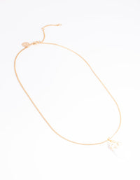Gold Clear Quartz Shard Necklace - link has visual effect only