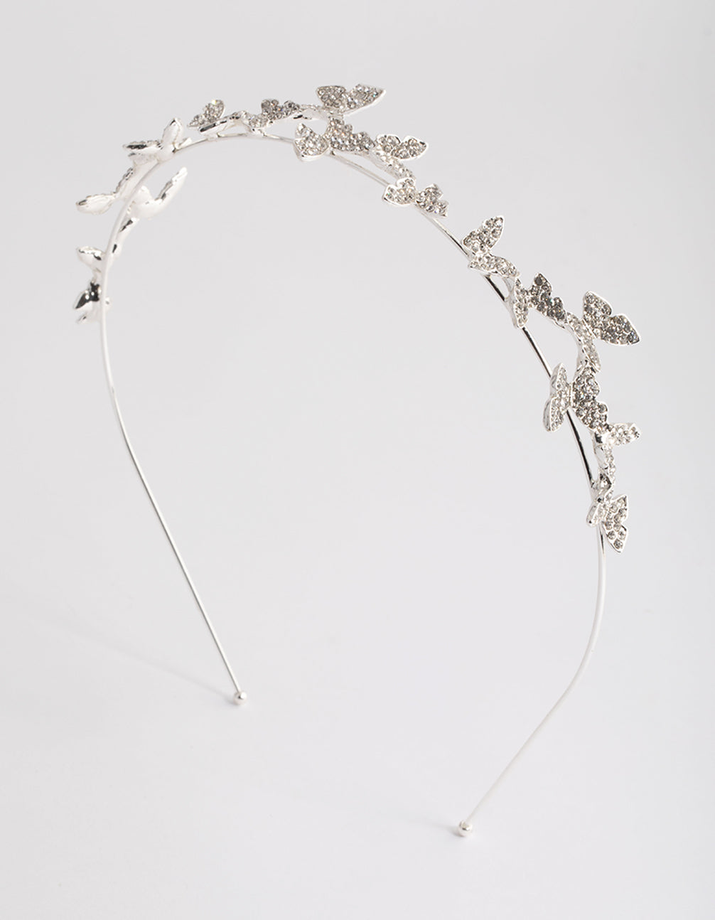 Gold Butterfly Diamante Detailed Headband