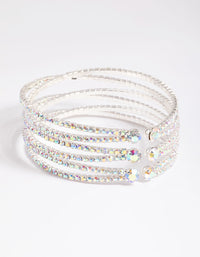 Silver Zig Zag Open Wrist Cuff - link has visual effect only