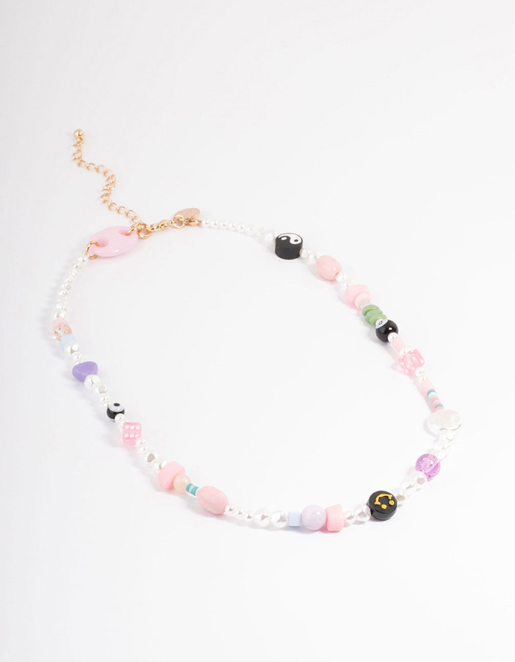 Mixed Pearl Short Necklace