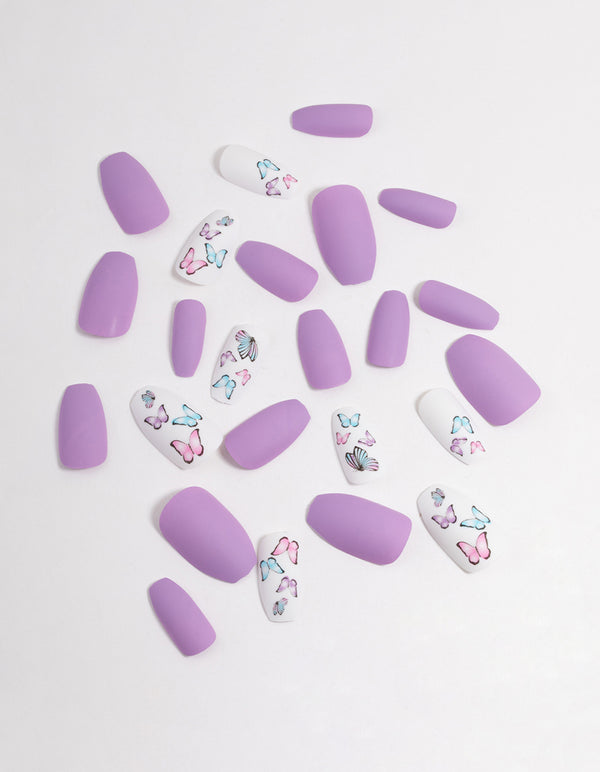 Butterfly Press On Nails