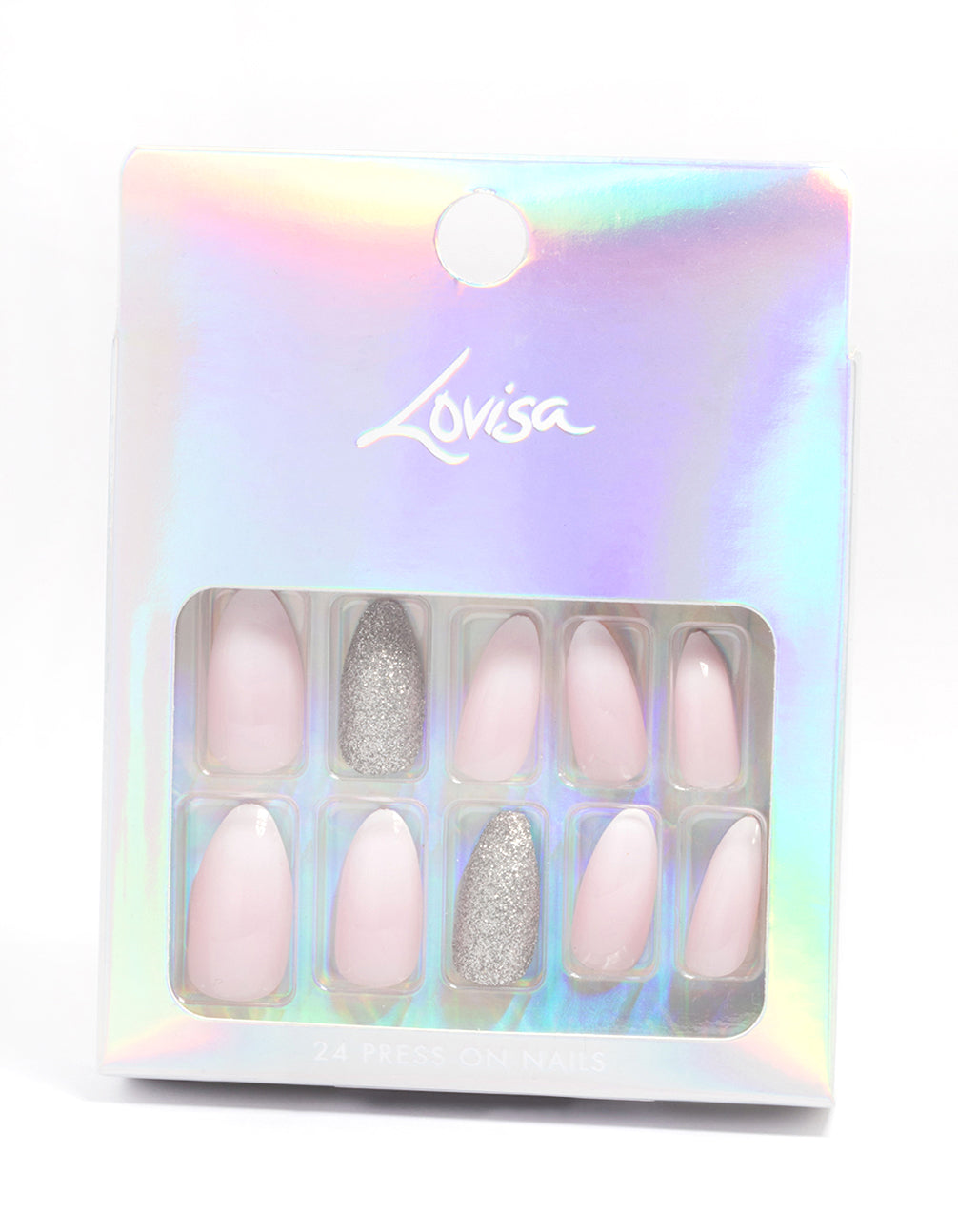 Glitter Press On Nails