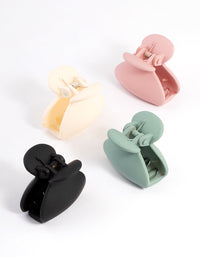 Acrylic Matte Mini Claw Clip 4-Pack - link has visual effect only