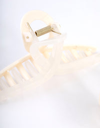 White Plastic Two Tone Claw Pack - link has visual effect only