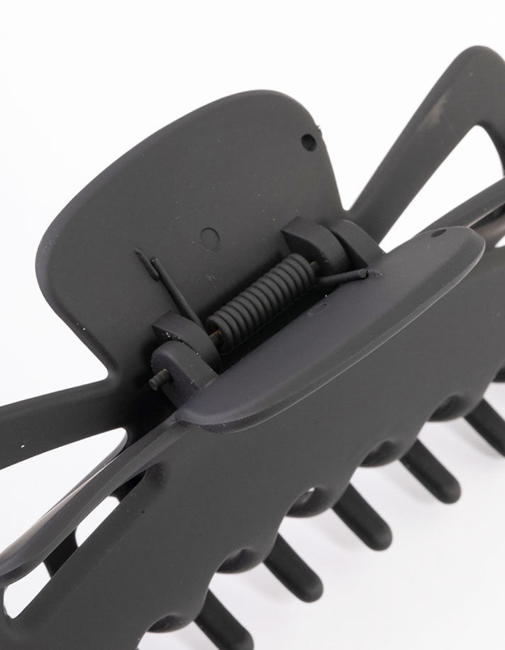 Large Black Bow Claw Clip