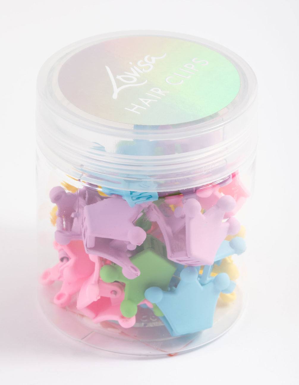 Plastic Mini Crown Claw Tub 20-Pack