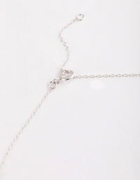 Sterling Silver Polished Butterfly Necklace - link has visual effect only