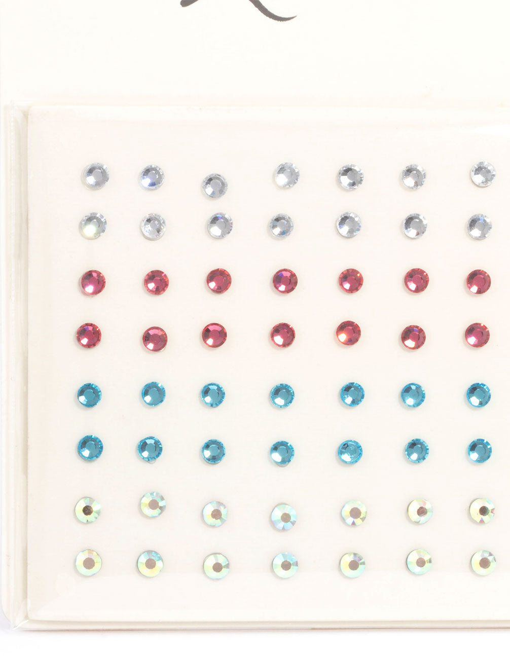 Acrylic Multi Small Face Jewels