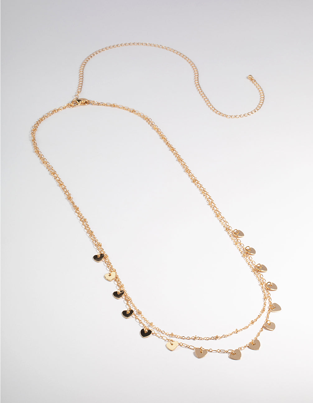 Gold Triangle Layer Heart Waist Chain