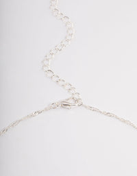 Silver Filigree Ball Pendant Necklace - link has visual effect only